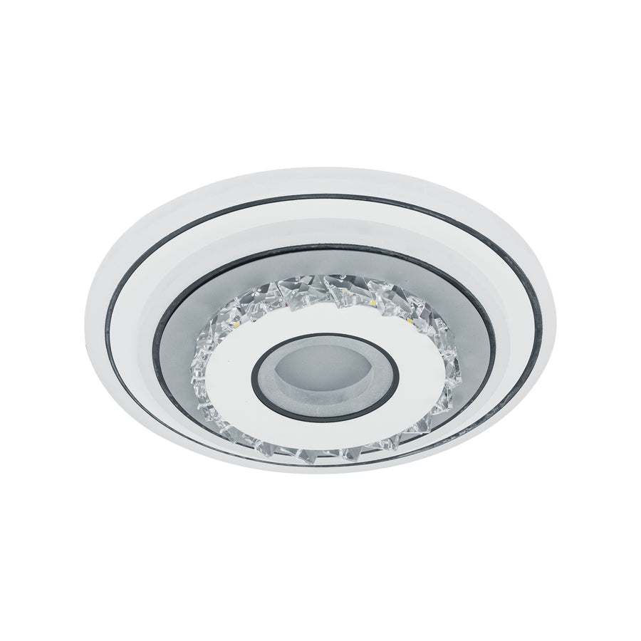 LED chandelier MITA, 28W, Cold/Warm/Neutral light, White 