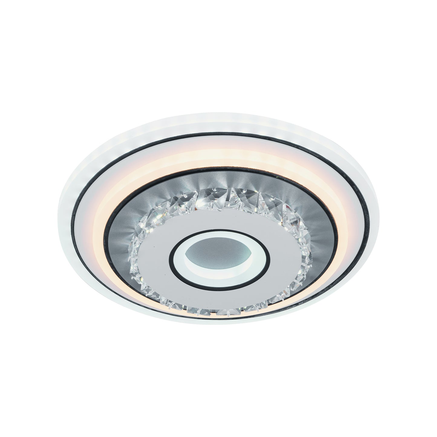 LED chandelier MITA, 28W, Cold/Warm/Neutral light, White 