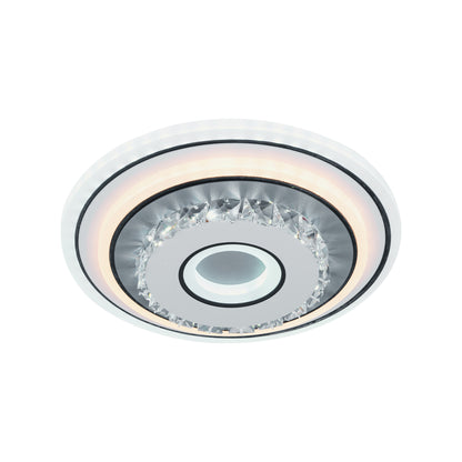 LED chandelier MITA, 28W, Cold/Warm/Neutral light, White 
