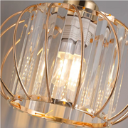 Modern Classic Chandelier, Suspended, Monica, 3 X E27, Gold, Metal and Glass, Adjustable Height Classic Chandeliers Default Title Alessandro Design