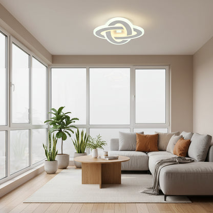 LED Chandelier CRINELLA 45W, Diameter 23cm, Cold/Warm/Neutral light, White LED Chandelier Default Title Alessandro Design