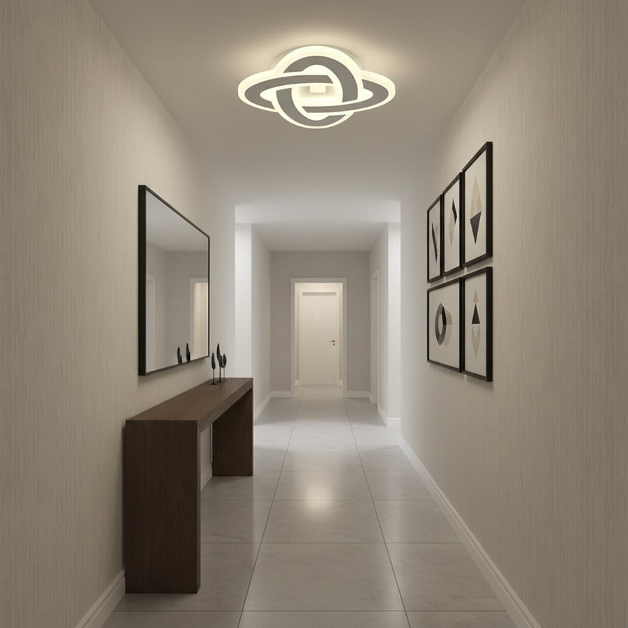 LED Chandelier CRINELLA 45W, Diameter 23cm, Cold/Warm/Neutral light, White LED Chandelier Default Title Alessandro Design
