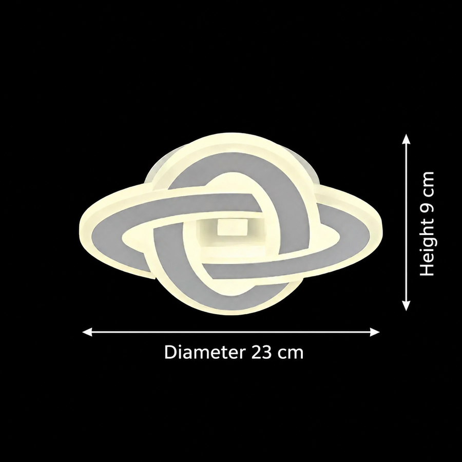 LED Chandelier CRINELLA 45W, Diameter 23cm, Cold/Warm/Neutral light, White LED Chandelier Default Title Alessandro Design