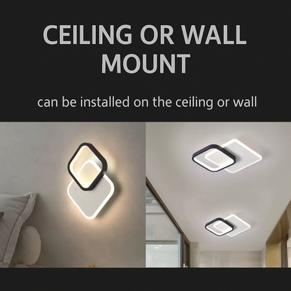 MARCELO LED chandelier 30W, Cold/Warm/Neutral light Black White