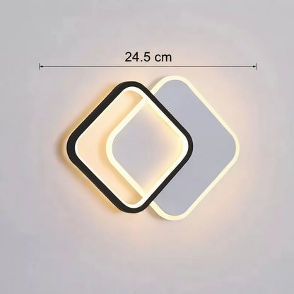 MARCELO LED chandelier 30W, Cold/Warm/Neutral light Black White