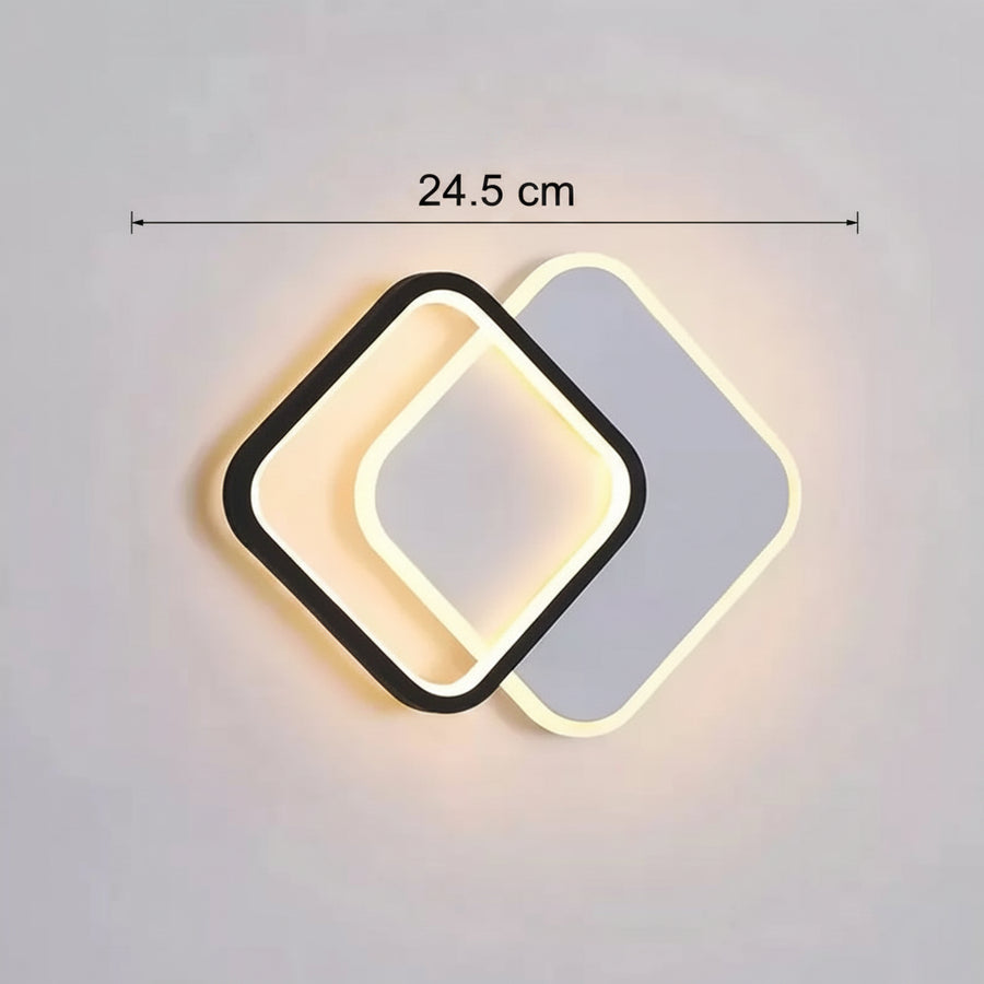 MARCELO LED chandelier 30W, Cold/Warm/Neutral light Black White