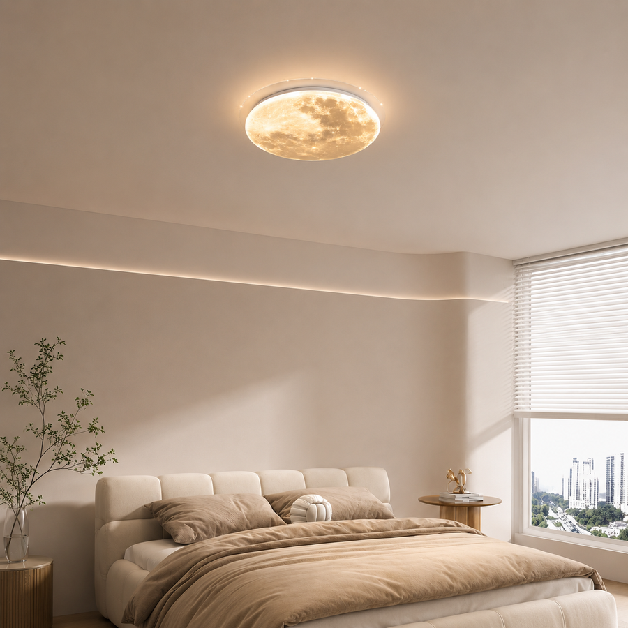MARTE LED chandelier 41W, Diameter 30cm, Cold/Warm/Neutral light, Gray