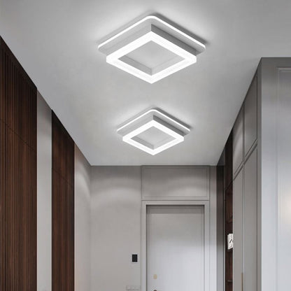 MODERN LED Chandelier 26W, Size 19.5x19.5, Square, Cold/Warm/Neutral light, White LED Chandelier Default Title Alessandro Design