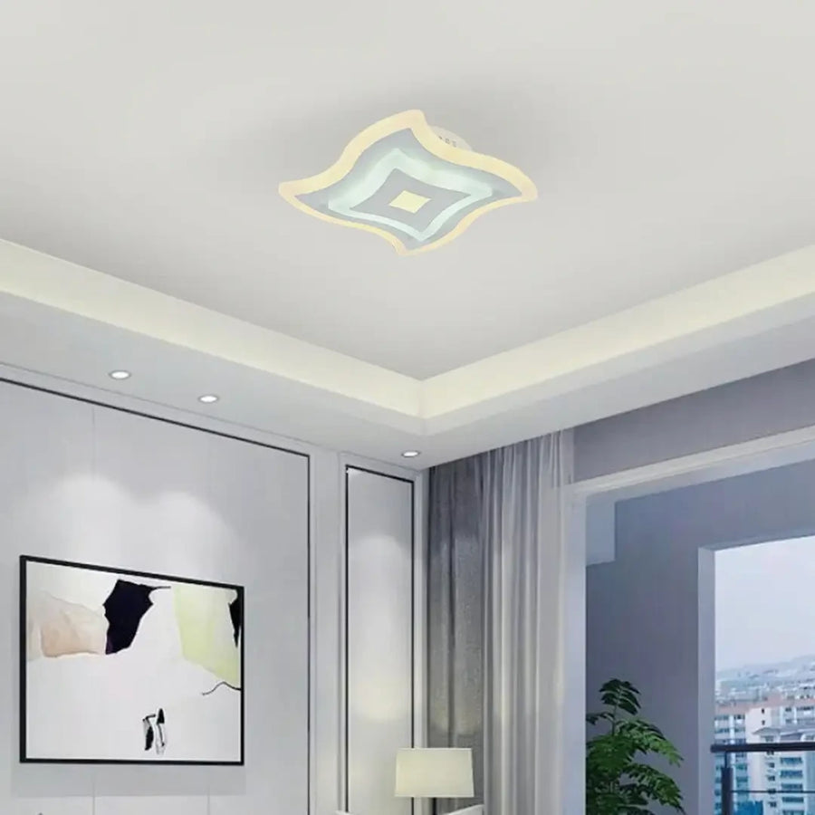 LED chandelier MORNIKA, 12W, Cold/Warm/Neutral light, White