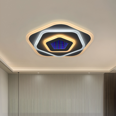 NEXA 3D LED Chandelier 39W, Diameter 23cm, Cold/Warm/Neutral light, White
