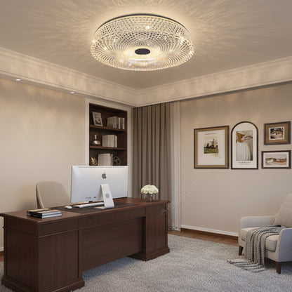 LED Chandelier RADIAN Nobile, 43W, Diameter 39.5 cm, Warm/Neutral/Cool Light, White LED Chandelier Default Title Alessandro Design