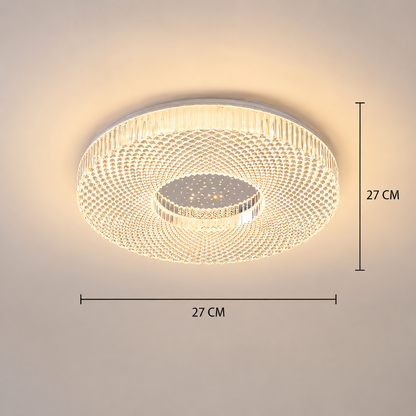 RADIAN Petito LED Chandelier, 21W, Diameter 27 cm, Warm/Neutral/Cold Light, White