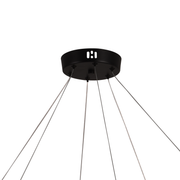 Suspended Acrylic LED Chandelier UNDA Crown, 28W, Warm/Neutral/Cold Light 3000/4000/6000K, White, Adjustable Height, Metal and Acrylic Modern Chandeliers Default Title Alessandro Design