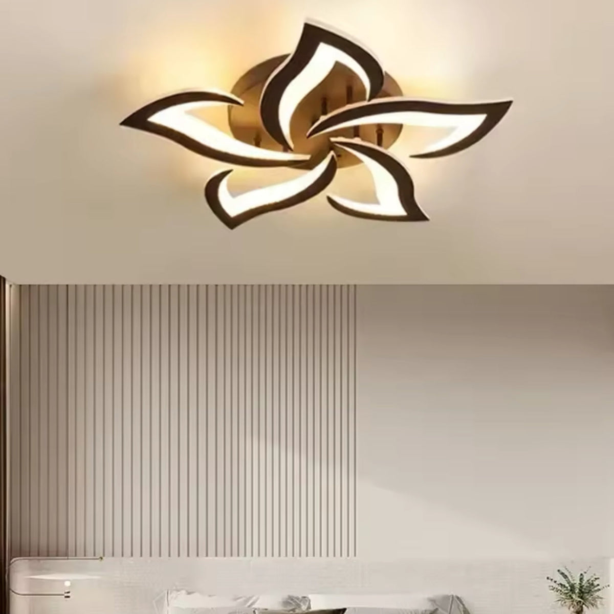LED Chandelier with Remote Control LT660/5BK, 5 Elements, 54W, Light 3000/4000/6000K, Black, Adjustable Height LED Chandeliers with Remote Control Default Title Alessandro Design