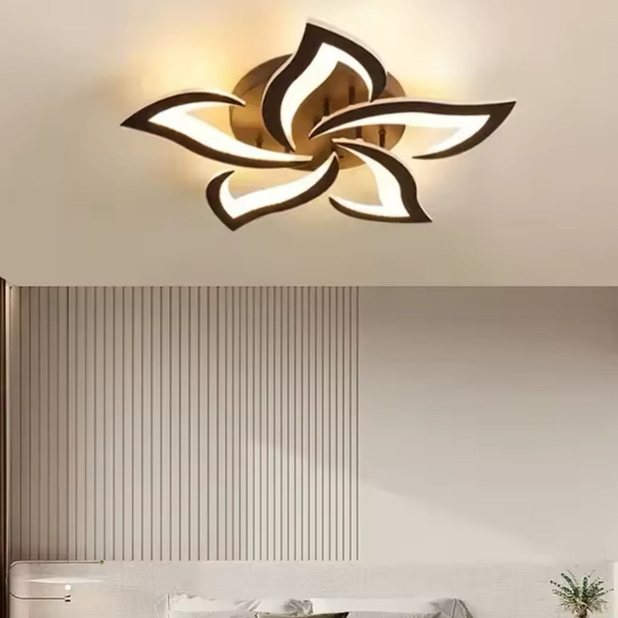 LED Chandelier with Remote Control LT660/5BK, 5 Elements, 54W, Light 3000/4000/6000K, Black, Adjustable Height LED Chandeliers with Remote Control Default Title Alessandro Design