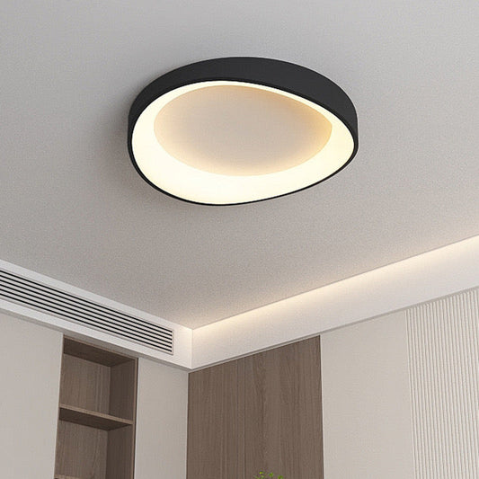 LED Ceiling Light with Remote Control, PL103/520BK, 29W, Diameter 50cm, Warm/Cool/Neutral Light, Black LED Chandeliers with Remote Control Default Title Alessandro Design