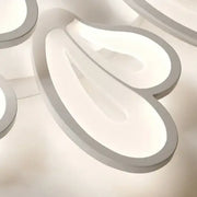 LED Chandelier with remote control BLOSSOM 95W, 5 Petals, Cold/Warm/Neutral light 3000K/4000K/6000K, Dimmable, White, Metal and Acrylic LED Chandeliers with Remote Control Default Title Alessandro Design
