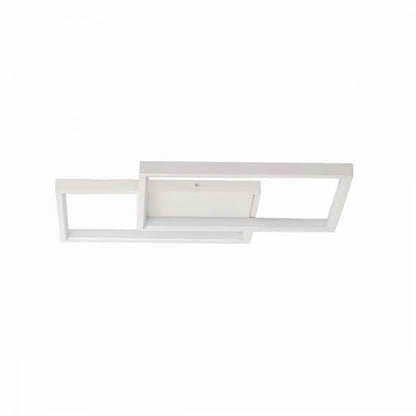 LED chandelier with remote control LANDYN 37W, 2 Squares, Cold/Warm/Neutral light, Dimmable, White LED chandelier with remote control Default Title Alessandro Design