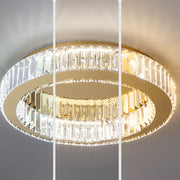 LED chandelier with remote control and crystal VERTUS 18W, 30cm, Circle, Cold/Warm/Neutral light, Dimmable, Chrome LED chandelier with remote control Default Title Alessandro Design