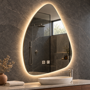 Organic LED Mirror 40x60cm, Cold Light, Demister System, Dimmable