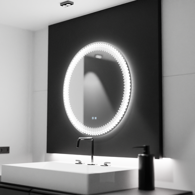LED Round Mirror 70cm, Stellaire Touch, Demister System, Dimmable