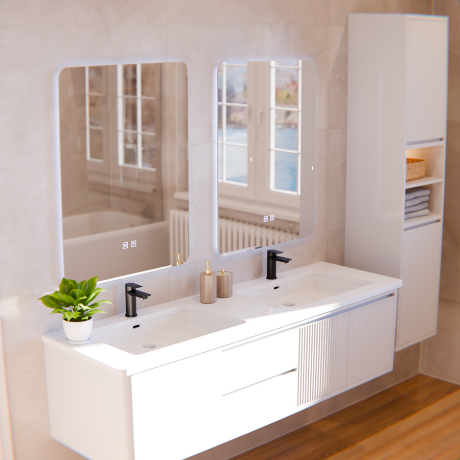 Mirror LED Touch Sara Demist System 50X70cm