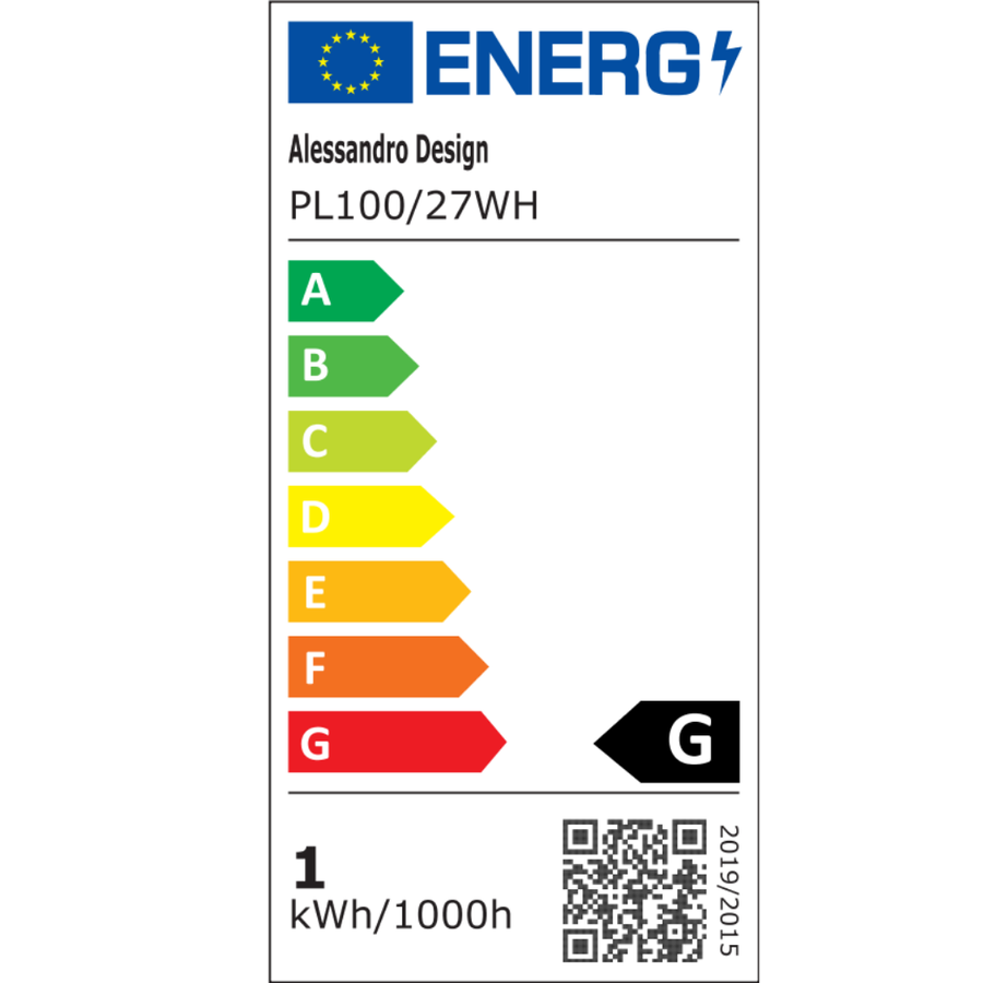SOLIS LED ceiling light 27cm 20W Cold Light White