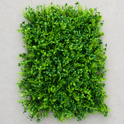Artificial Plant Boxwood Living Fence Panel, 40 x 60 cm, Green