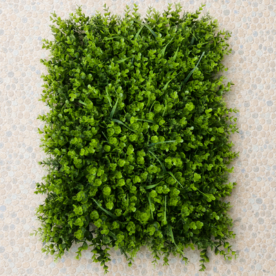Artificial Plant Live Fence Panel Eucalyptus Mixed, 40 x 60 cm, Green