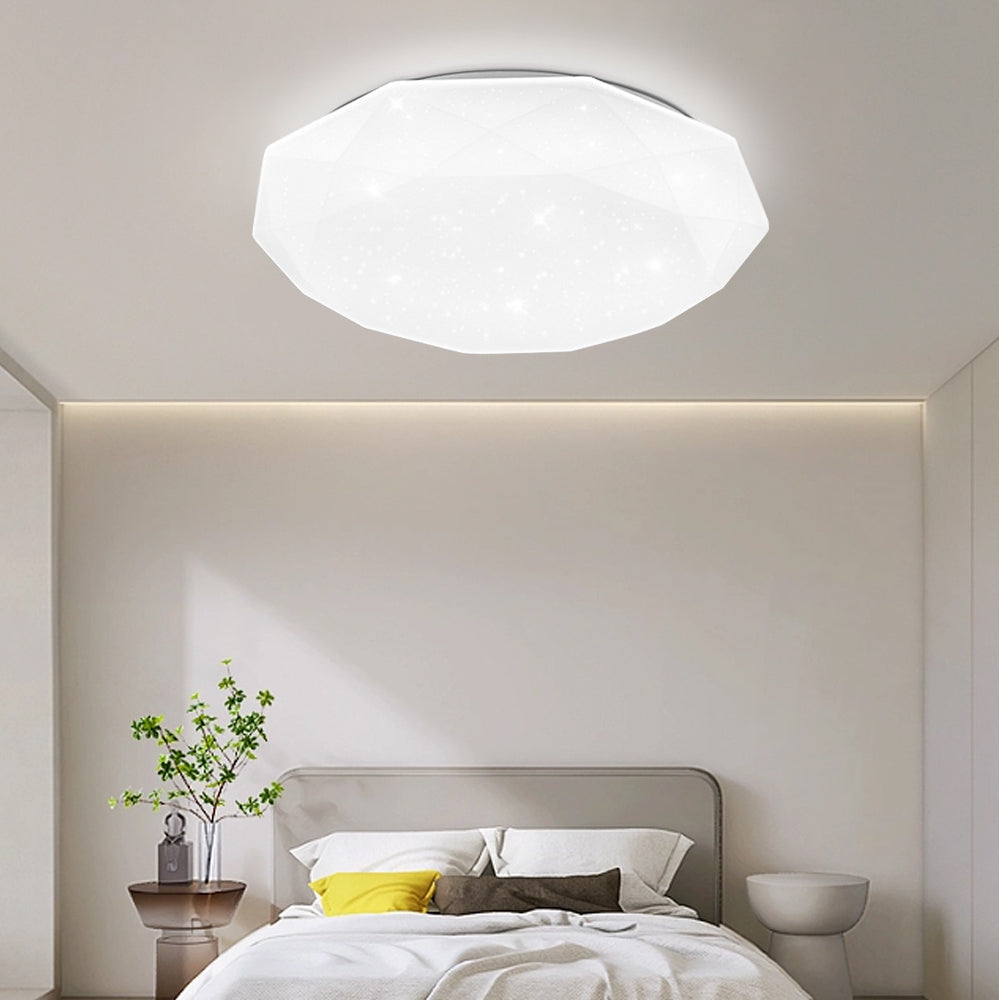 LED Ceiling Light, 51W, Diameter 50cm, Warm/Cold/Neutral Light, White LED Ceiling Lights Default Title Alessandro Design