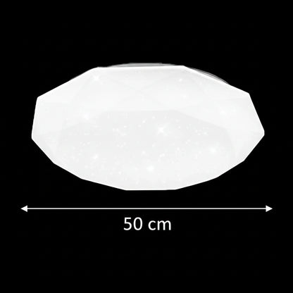 LED Ceiling Light, 51W, Diameter 50cm, Warm/Cold/Neutral Light, White LED Ceiling Lights Default Title Alessandro Design