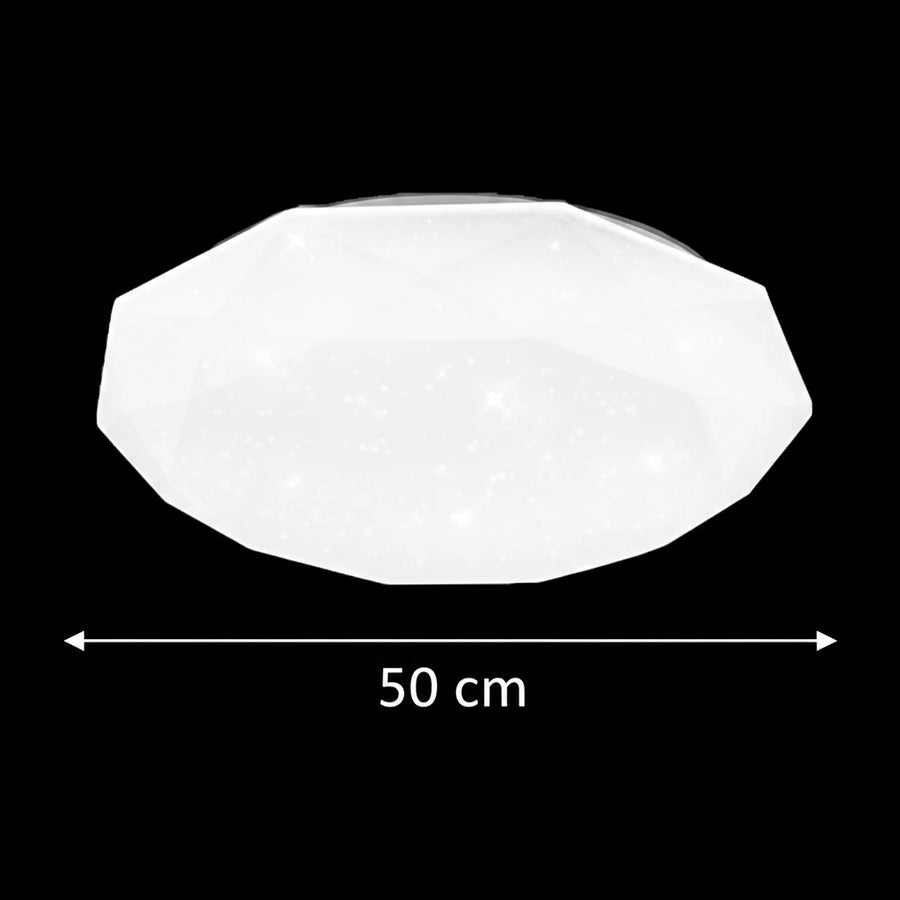 LED Ceiling Light, 51W, Diameter 50cm, Warm/Cold/Neutral Light, White LED Ceiling Lights Default Title Alessandro Design
