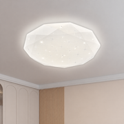Hexagon LED ceiling light 33 cm, 27W, 3000K / 4000K / 6000K, White, Metal and Acrylic