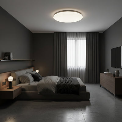 Hexagon LED ceiling light 23 cm, 22W, 3000K / 4000K / 6000K, White, Metal and Acrylic