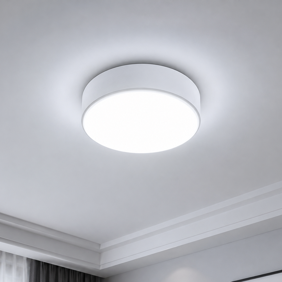 LED ceiling light PL200/12R 18W Cold Light 6000k White