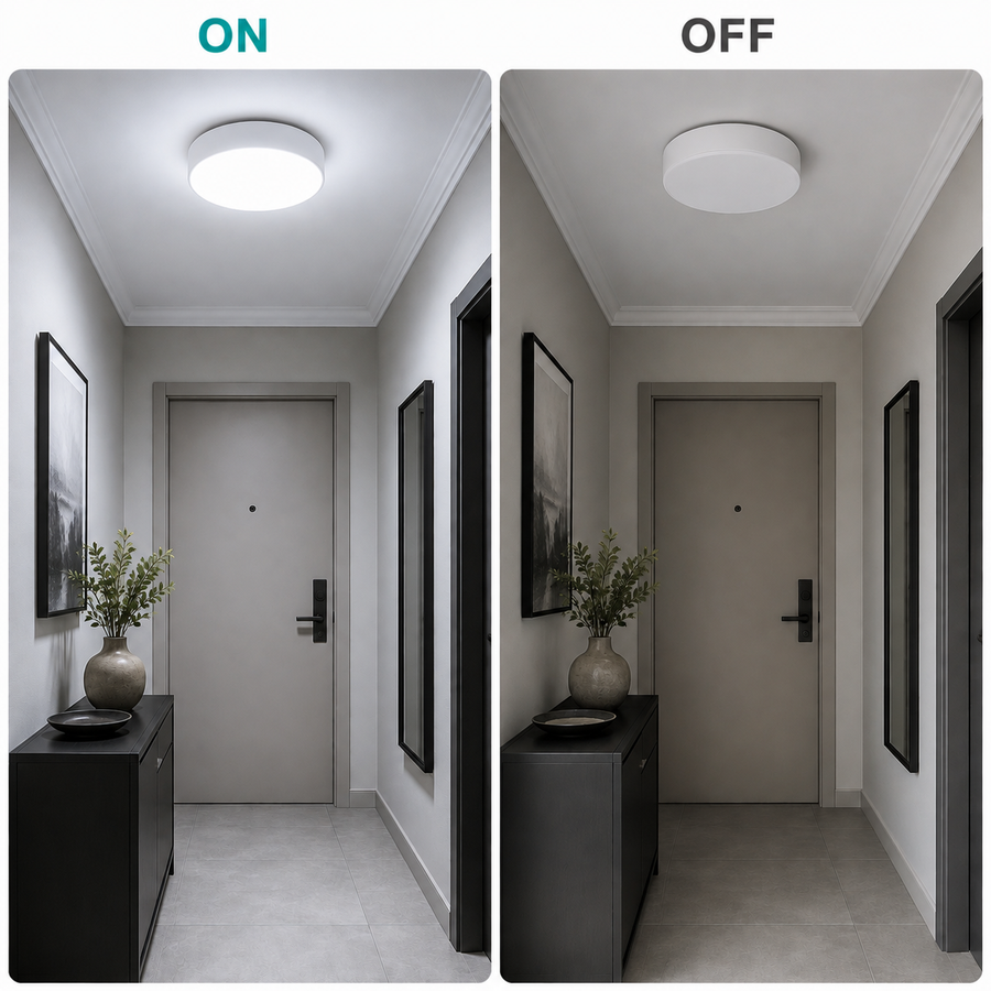 LED ceiling light PL200/12R 18W Cold Light 6000k White