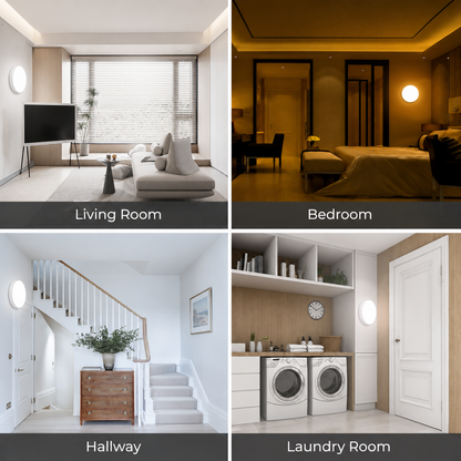 LED ceiling light PL200/12R 18W Cold Light 6000k White