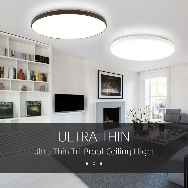 SOLIS LED ceiling light 47cm 70W Cold Light Black LED ceiling lights Default Title Alessandro Design