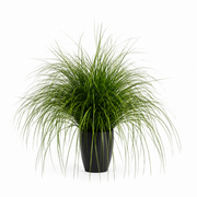 Artificial Fountain Type Grass Ornamental Plant, 110cm, Green, No Pot