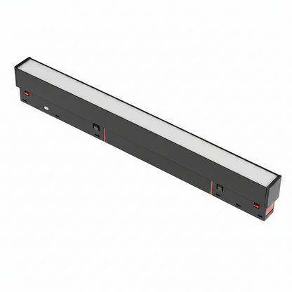 Proiector Liniar LED Pentru Sina Magnetica ZARAFSHAN, 20W, Lungime 60cm, Lumina Neutra, Negru