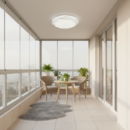 LED ceiling light Casey 30W White 