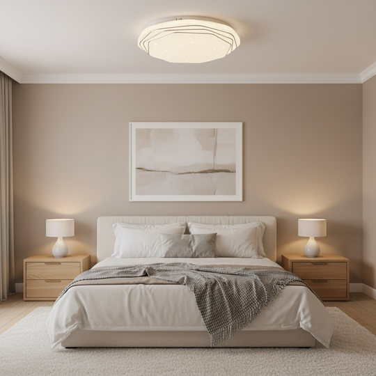 Ceiling light PL152 LED 35 cm, 31W, 3000K / 4000K / 6000K, White, Metal and Acrylic LED ceiling lights Default Title Alessandro Design