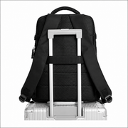 Travel Business Backpack ALMATY, With USB Port, 31x22x46cm Oxford, Black