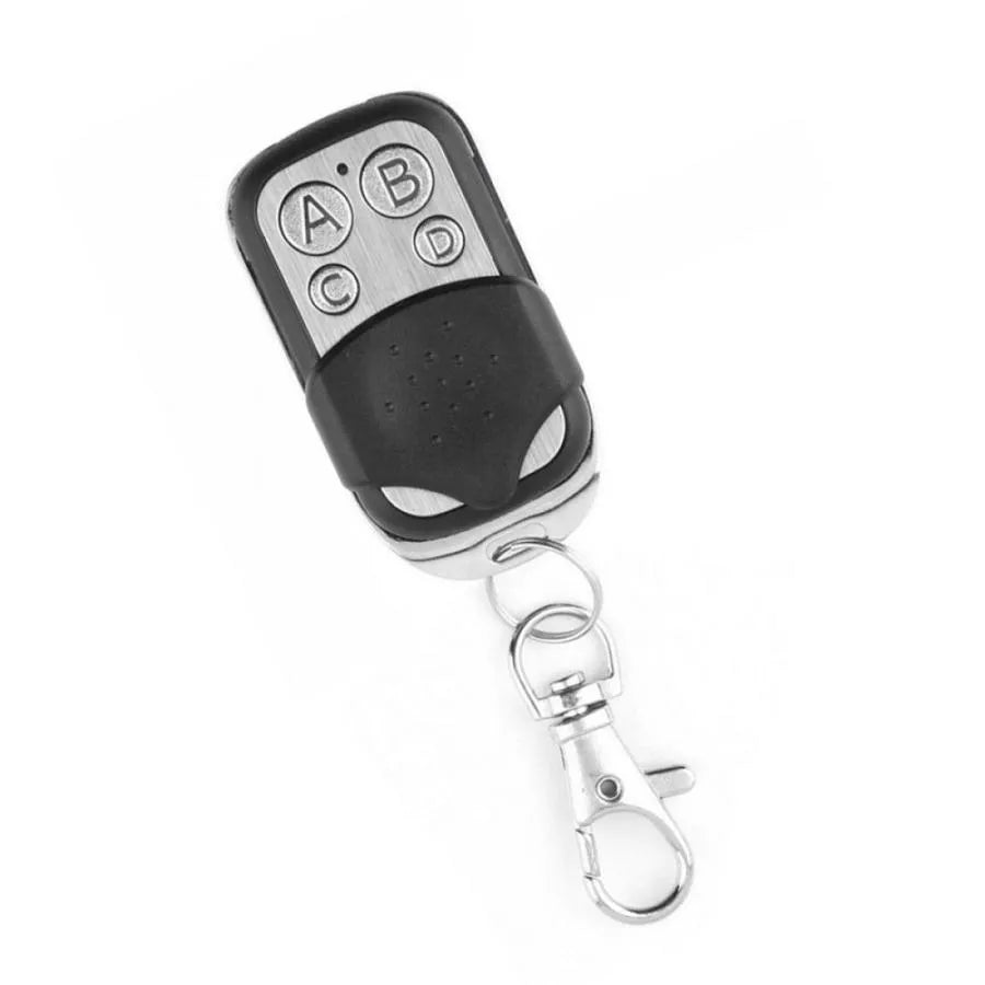 Double Touch Switch with Remote Control White Tempered Glass