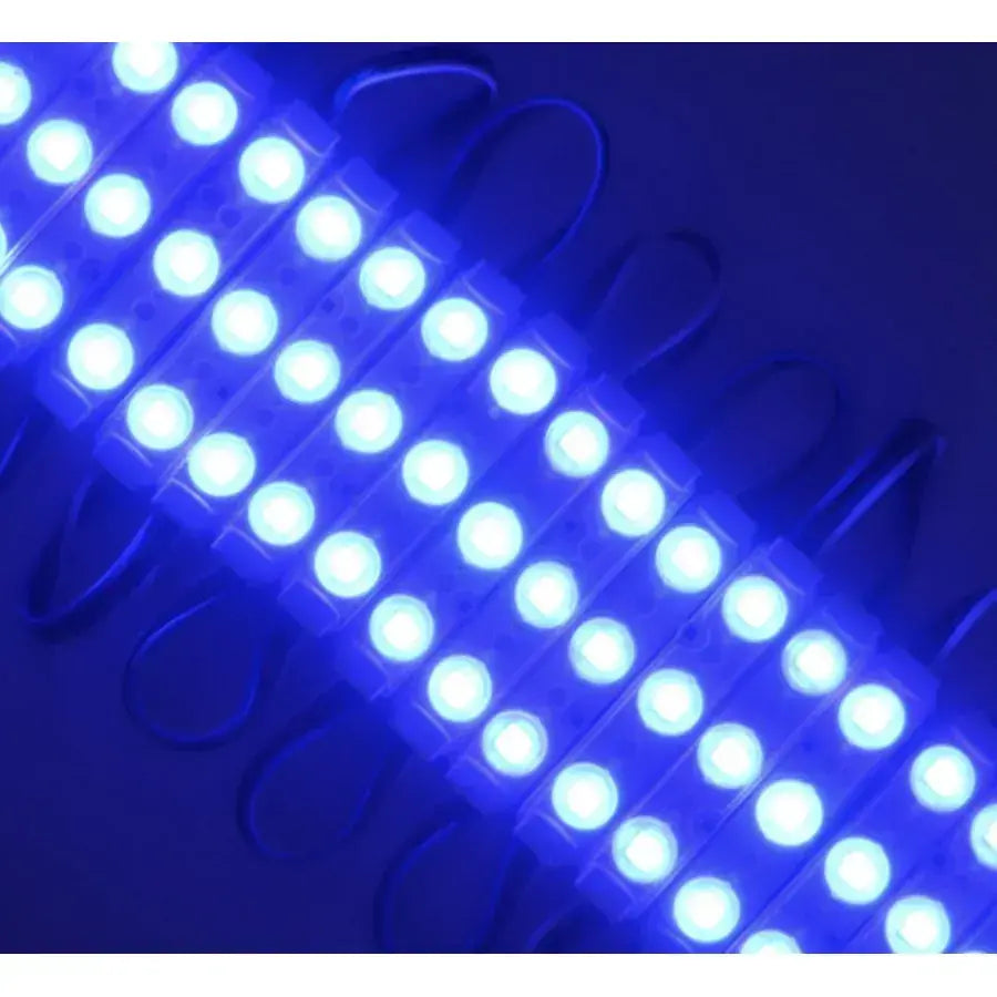 LED Module 12V, 1.5W, IP67, Blue, blue light, 2835, 20 pcs
