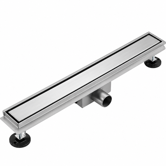 Floor Gutter Type Siphon 7 x 50 cm, Stainless Steel 304, Silver