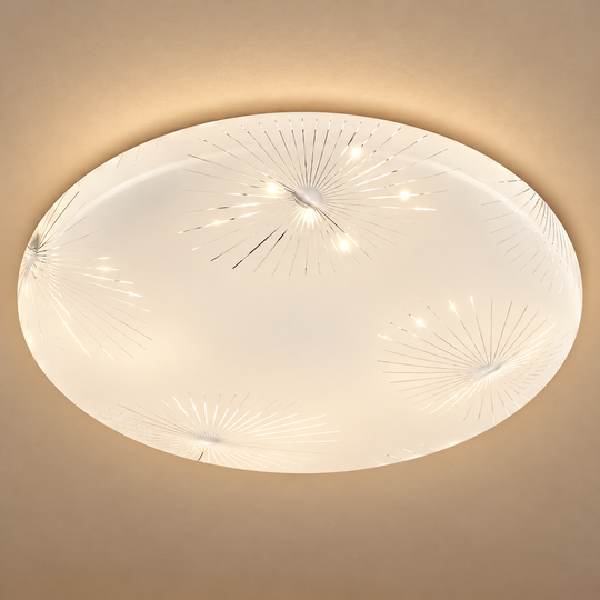 LED ceiling light 35 cm, 31W, 3000K / 4000K / 6000K, White, Metal and Acrylic