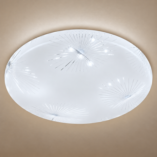 LED ceiling light Radia 23 cm, 22W, 3000K / 4000K / 6000K, White, Metal and Acrylic