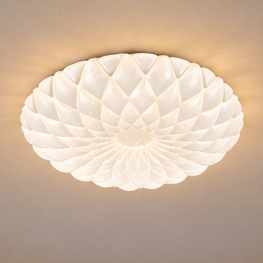 LED ceiling light 23 cm, 22W, 3000K / 4000K / 6000K, White, Metal and Acrylic