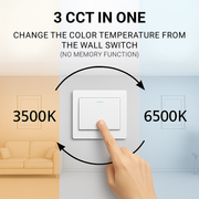 LED Chandelier with Remote Control LINEX, 83W, Light 3000K/4000K/6000K, Dimmable, Gold